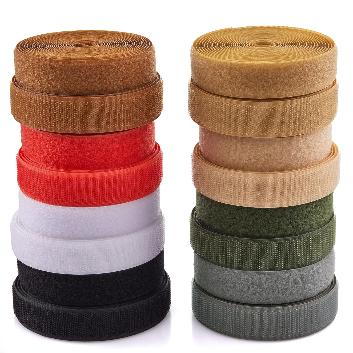 Sew On Hook and Loop Tape | Non Adhesive Sewing Fabric Fastener Straps - Image 38