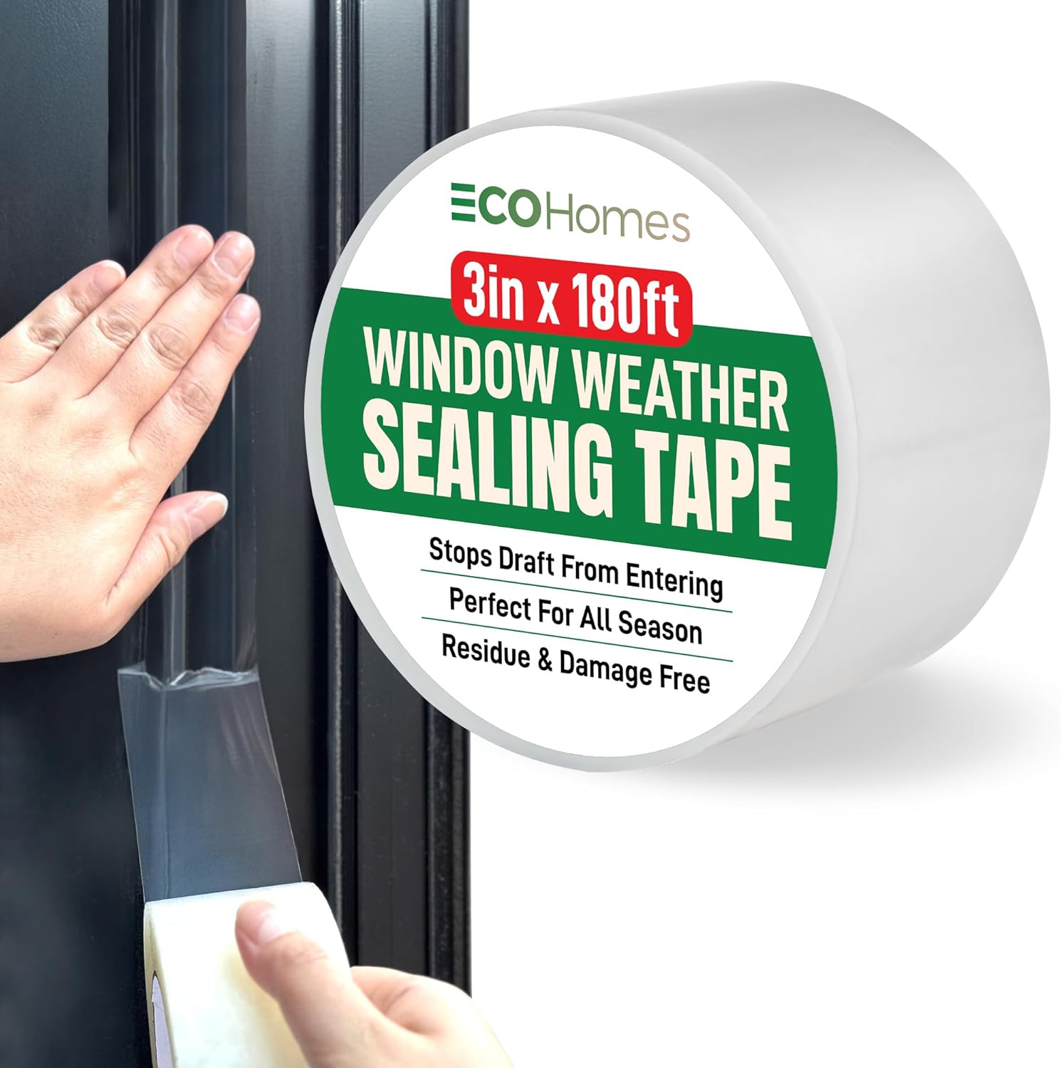 Window Sealing Tape | Stops Draft from Entering Through Gaps - Image 12