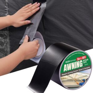 Awning Covers & Tarp Repair Tape | Waterproof Self Adhesive Patch Repair Kit