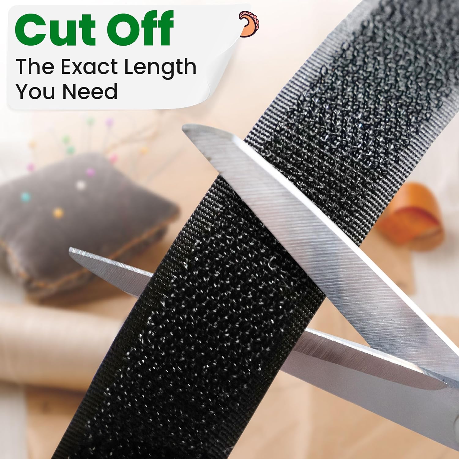 Sew On Hook and Loop Tape | Non Adhesive Sewing Fabric Fastener Straps - Image 8