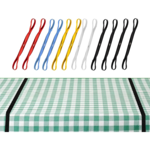 Table Cloth Holders | Extra Strong Camping Rubber Bands Cord