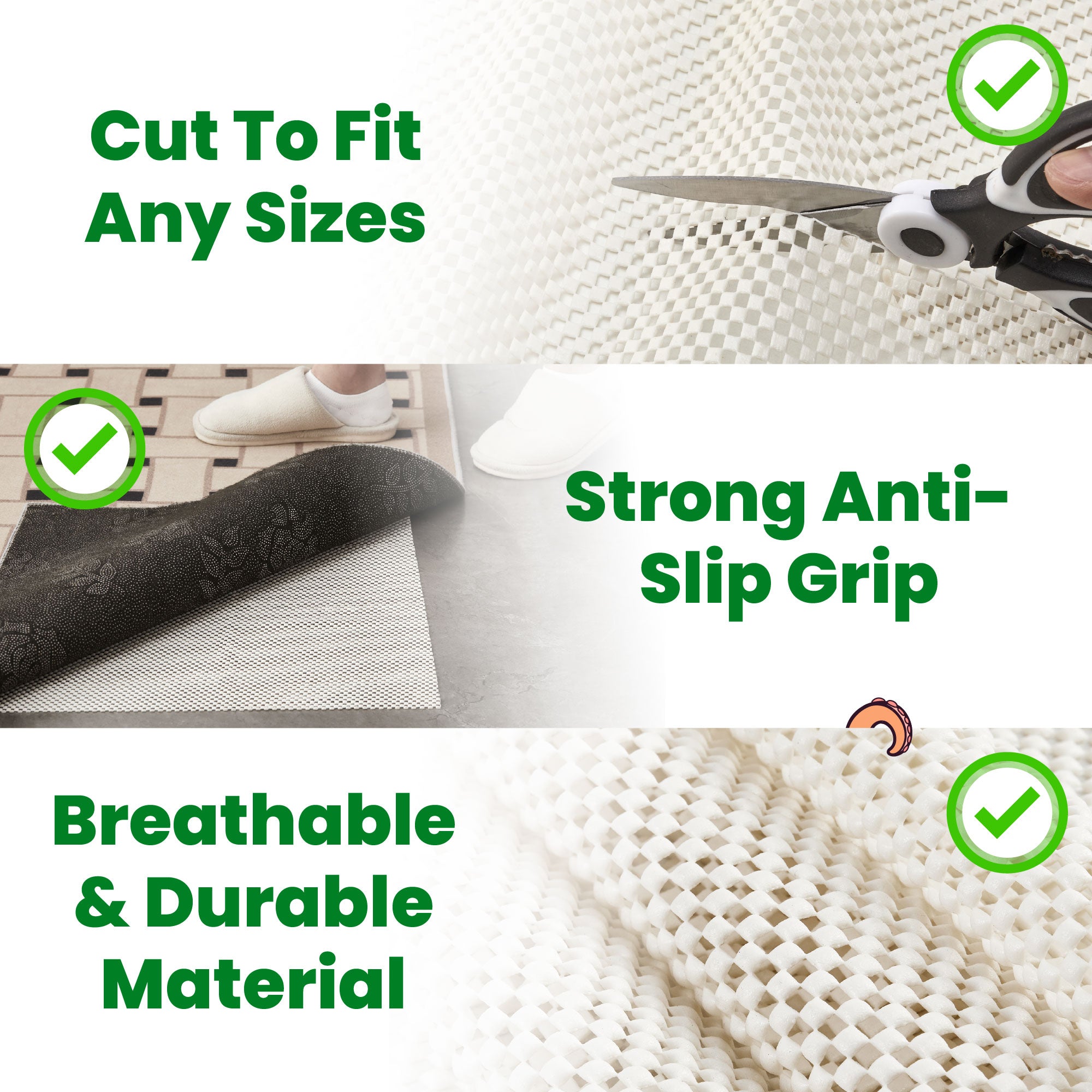 Couch Cushion Grip Pad | Keep Sofa Cushions from Sliding - Image 6