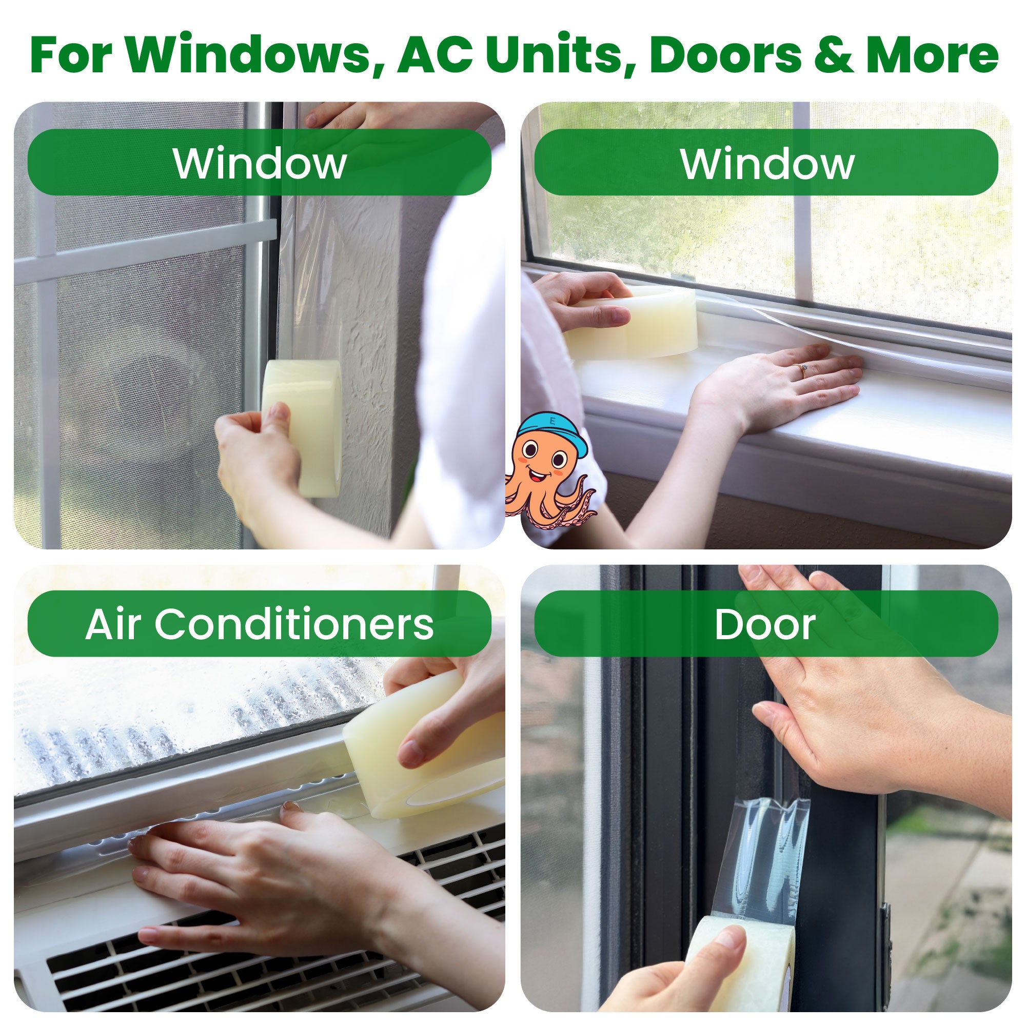 Window Sealing Tape | Stops Draft from Entering Through Gaps - Image 3