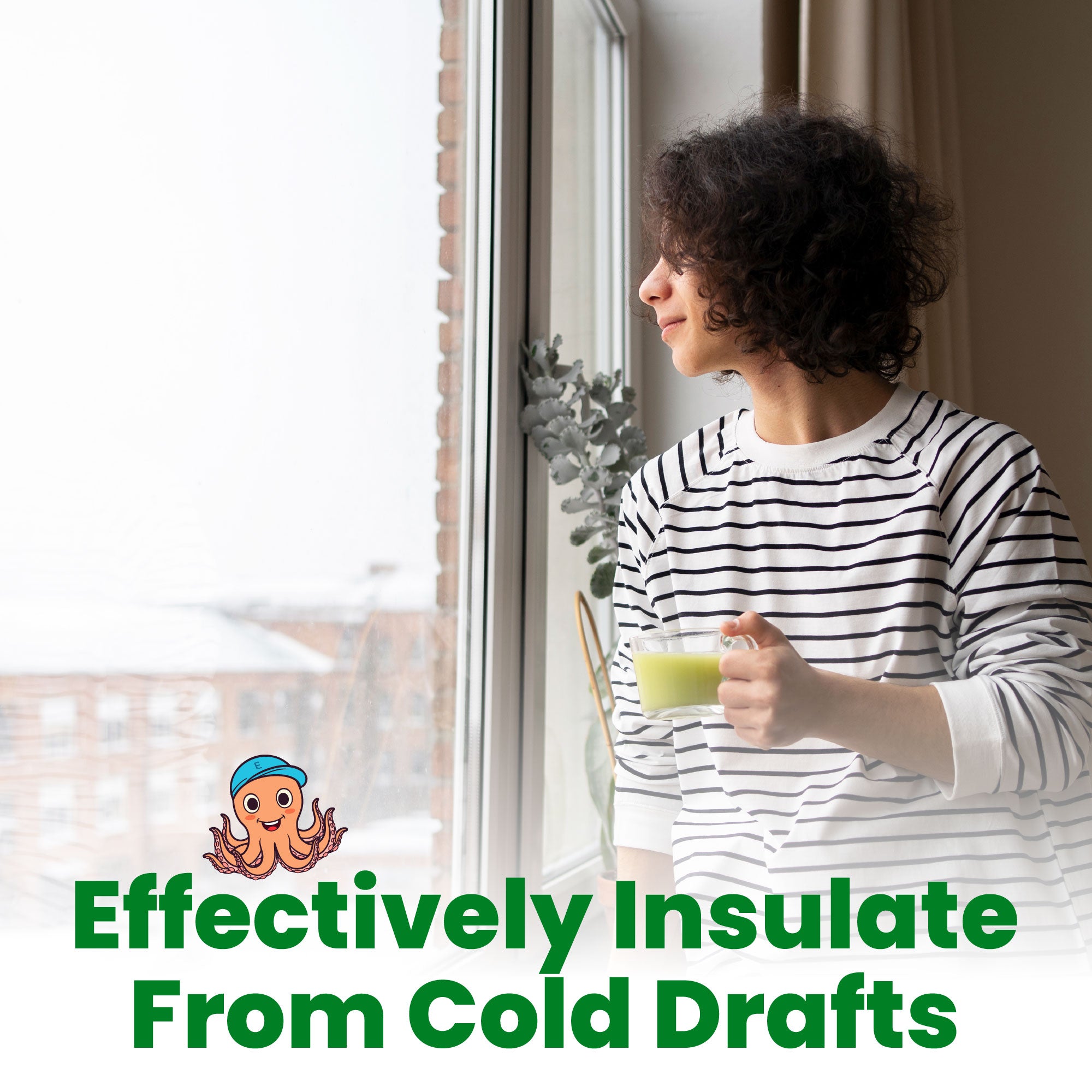 Window Sealing Tape | Stops Draft from Entering Through Gaps - Image 9