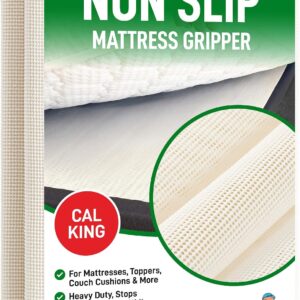Non Slip Mattress Gripper Pad to Prevent Sliding | Stop Mattress, Keep Topper from Sliding, Anti Slip, Grip Pads Holder Stop Couch Cushion, Sofa Cushions, Patio & Furniture